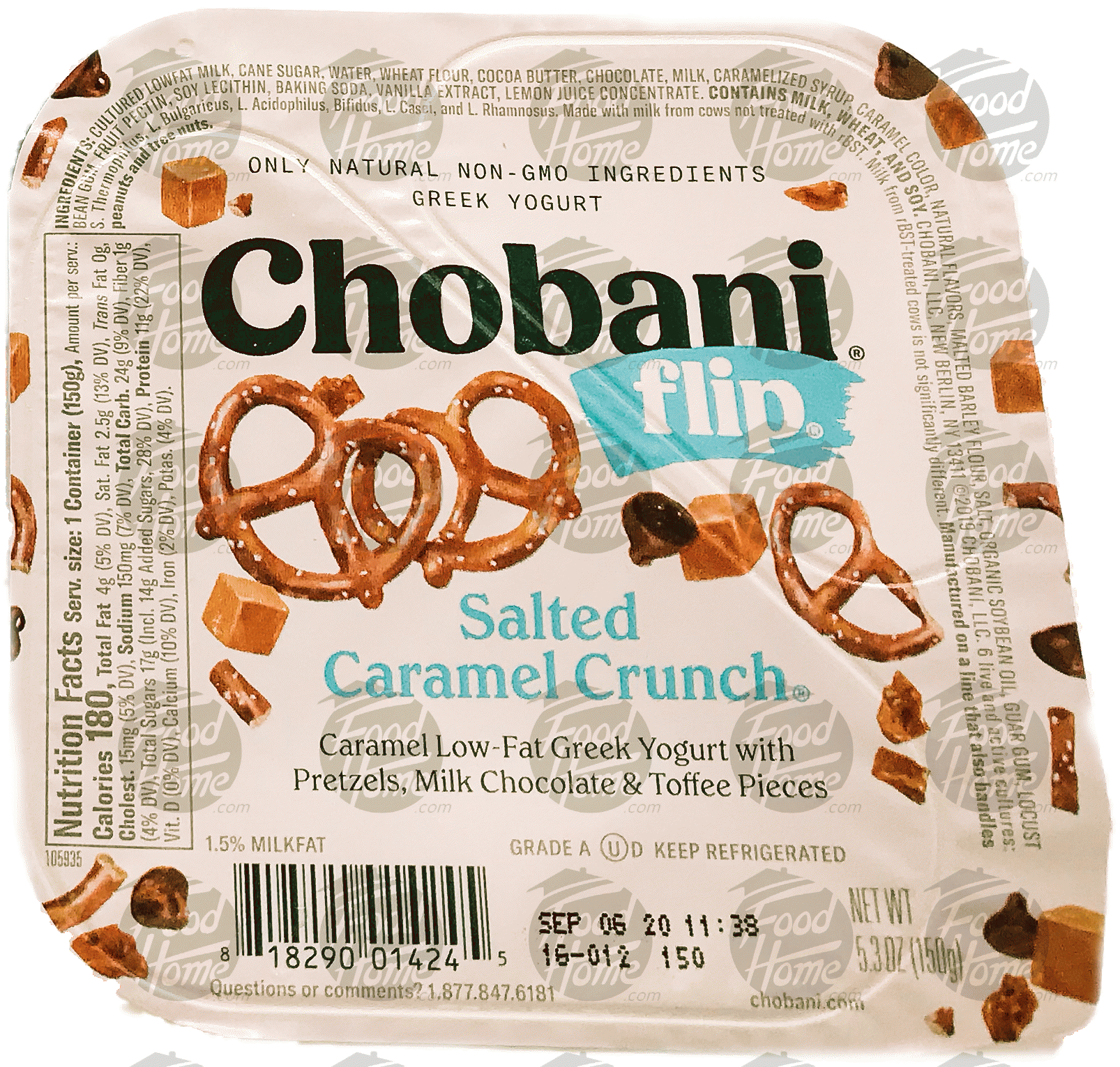 Chobani Flip salted caramel crunch, cup Full-Size Picture